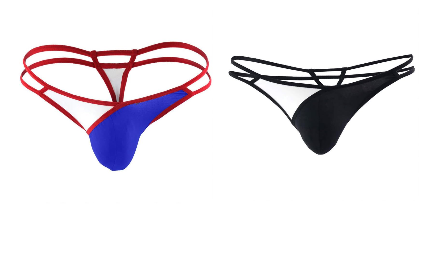 nimra fashion Men's Combo of G-String Thong Sexy Underwear Polyester Spandex | Free Size Fit for S-M-L-picture-55