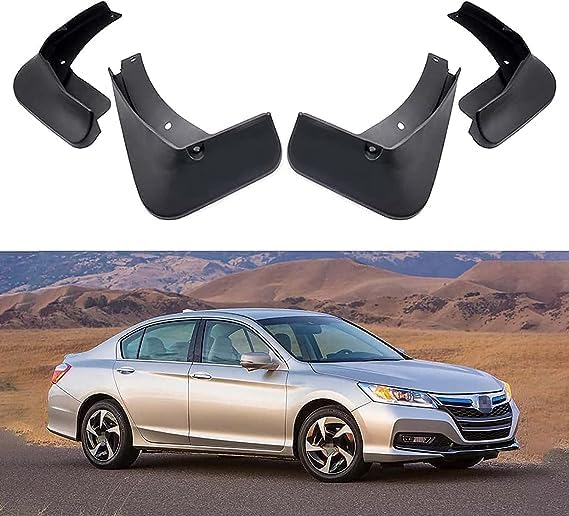 LRKKJQ Mud Flaps Splash Guards Set for Honda Accord Sedan 2013–2017