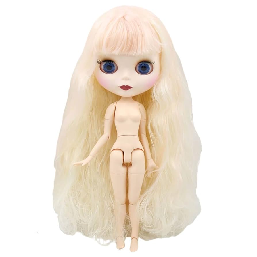 カスタムアイシードール　ネオサイズ　白肌　ヘア違いロングウェーブ カスタムアイシードール ネオサイズ 白肌 ヘア違いロング