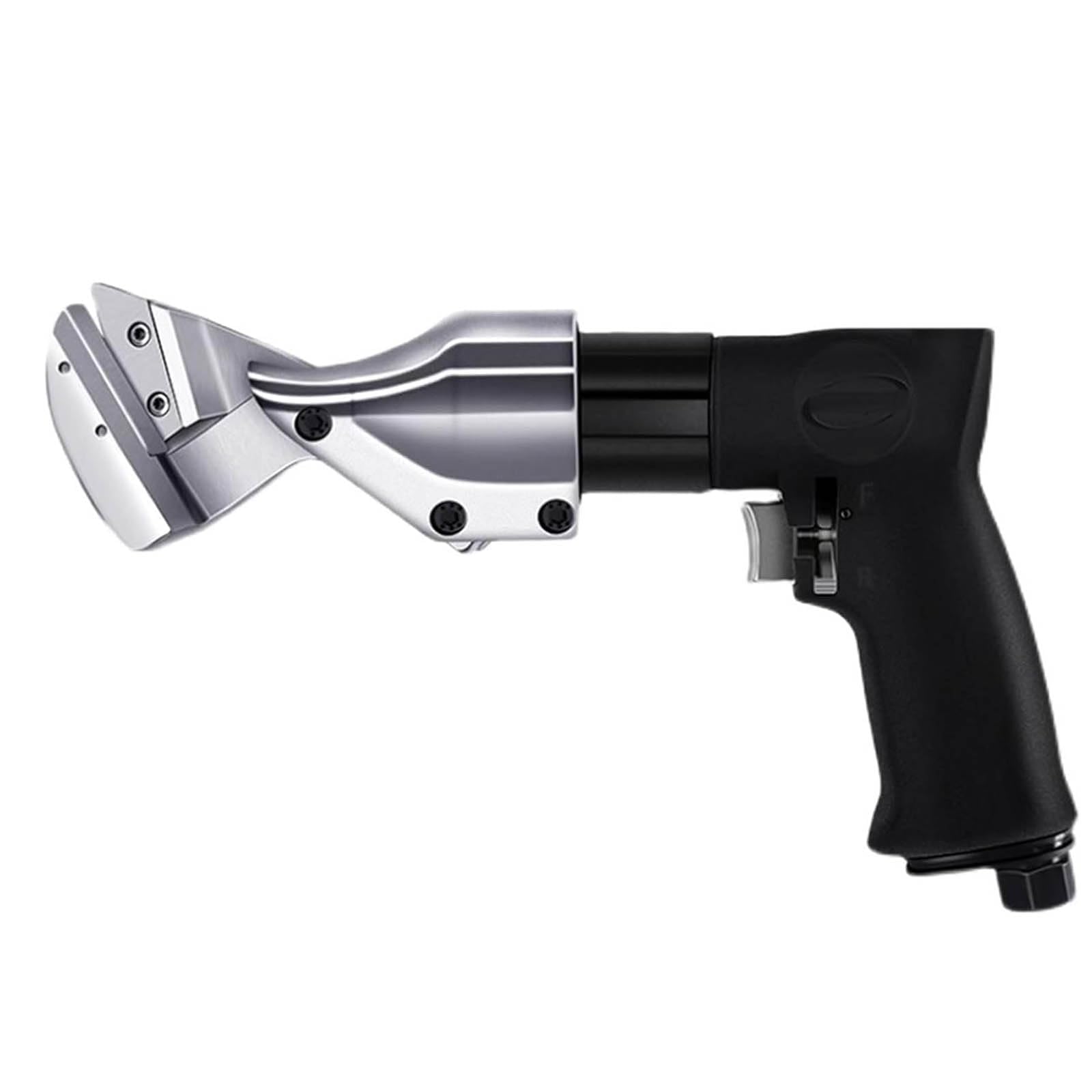 Cortador de chapa neumática, tijeras neumáticas con 2 cuchillas de acero al cromo vanadio, 2600 RPM, para corte de hierro, aluminio y acero inoxidable