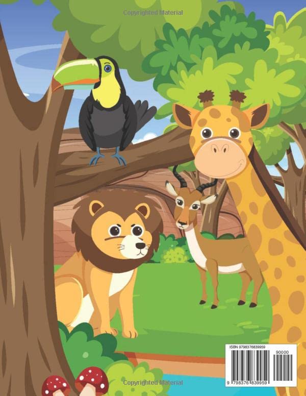 Giraffe Coloring Book For Kids: Coloring for kids and Activity 100 pages with cute giraffes, Amazings giraffes colors books for Girls and boy Age 4-8(8.5" x 11”) image 3