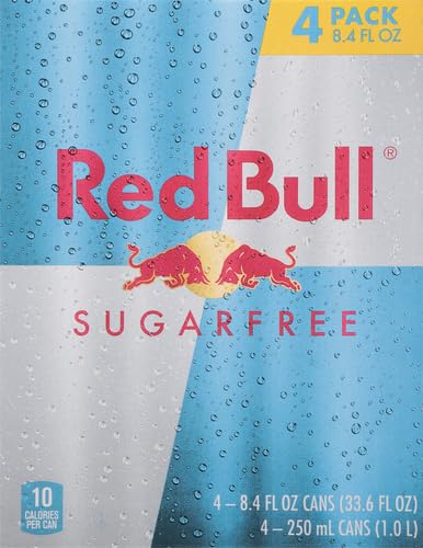 Miniatura 2 de Red Bull Bebida energética sin azúcar 84 onzas líquidas paquete de 4