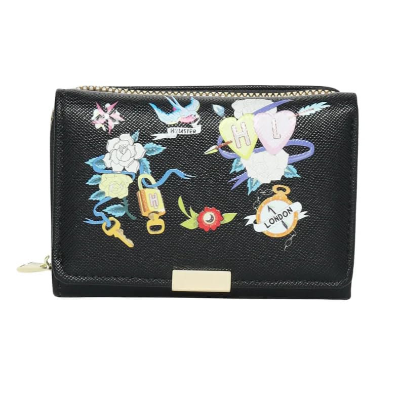 Millionaire Victoria Bifold Wallet - Black-image-27