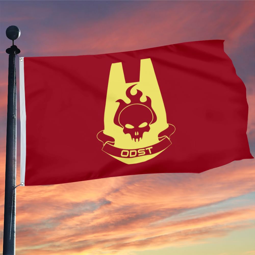 Gaming Room Decor ODST Odst Flag 30x50 Inch | Seychelles Orbital Drop ...
