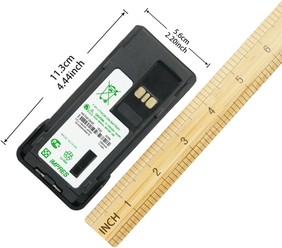 7.4V 2300mAh NNTN8129AR IMPRES Replacement Li-ion Battery for Mo-torola XPR 7550 XPR 3300 XPR 7350 XPR 7580 XPR 7380 APX2000 APX3000 Radios