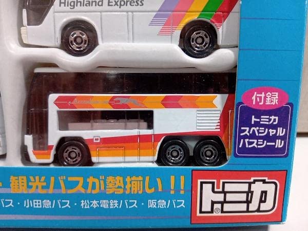 Amazon.co.jp: Current Product [C-5] Tomica Highway Bus Set 30th