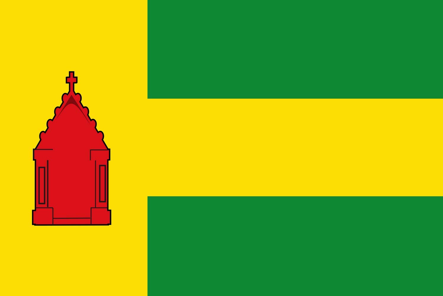 Drapeau Zevenhuizen-Moerkapelle vlag ancien étendard municipal pour collectionneur vexillologie