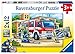 Produktbild Ravensburger Kinderpuzzle - 07574 Polizei und Feuerwehr - Puzzle für Kinder ab 3 Jahren, mit 2x12 Teilen