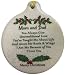 Laurie G Creations Mom & Dad Unconditional Love 2018 Porcelain Ornament Gift Boxed Thank You Parents Rhinestone