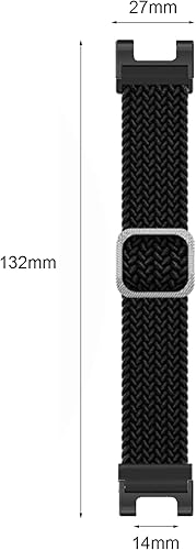 Miniatura 4 de Skyeen Correa de nailon de repuesto de 0866in de ancho compatible con Huami Amazfit T-Rex Pro