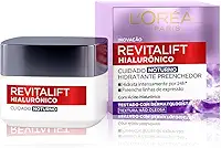 Creme Facial Anti-idade L'Oréal Paris Revitalift Hialurônico Noturno, 49g