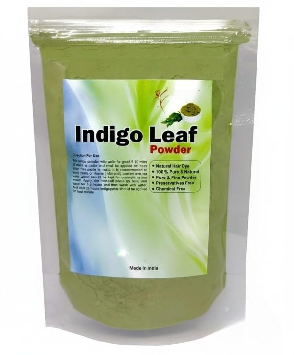 Indigo Leaf Powder For Hair (100 Grams) (Pack of 1)