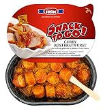 Currywurst - Rostbratwurst mit Currysauce in der