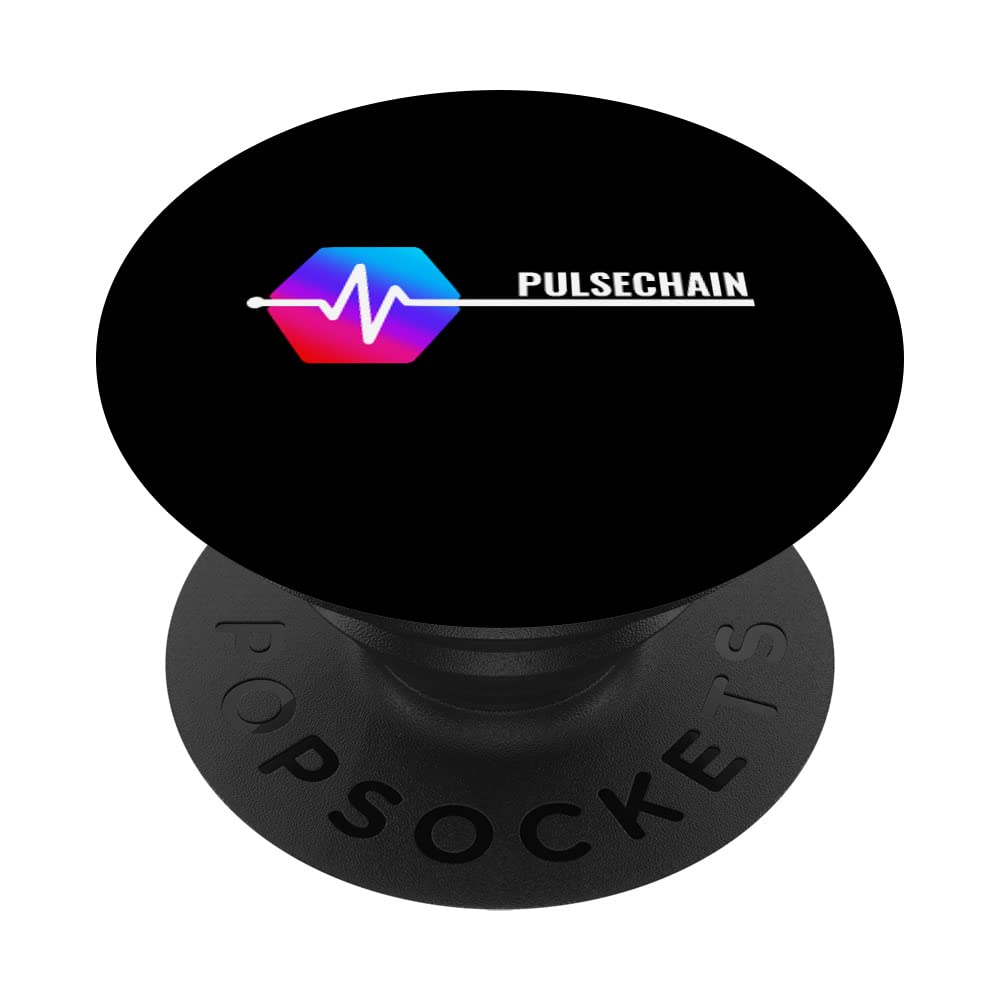 PulseChain PLS Crypto-monnaie HEX Staker Logo PopSockets PopGrip  Interchangeable : Amazon.fr: High-Tech