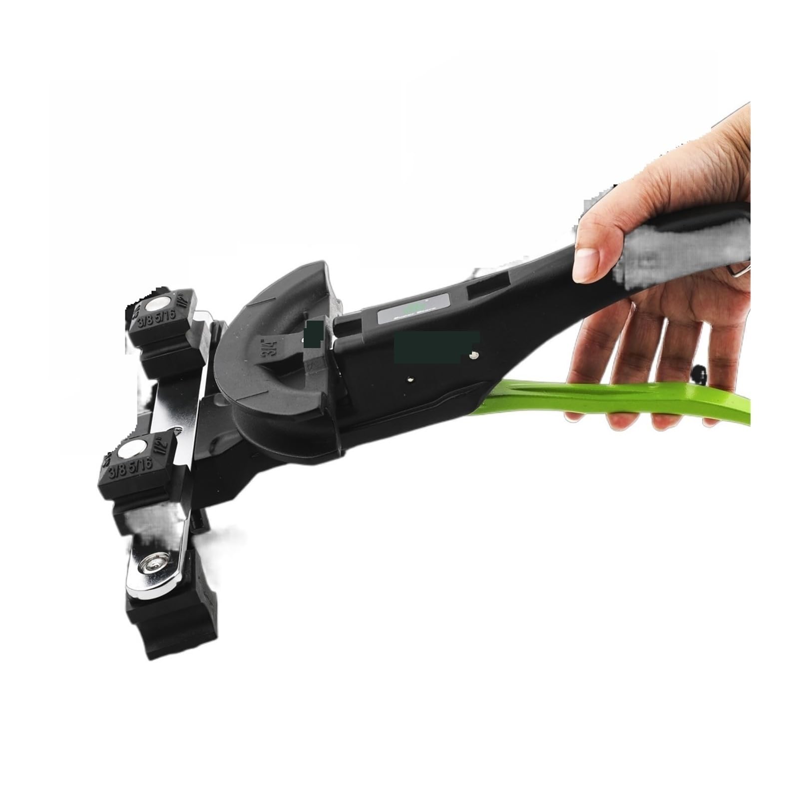 Hydraulic Tools, Manual Pipe Bender Aluminum Air Conditioning Tubing Bending Tool Set with 7 Dies 6-22mm 90 Degrees