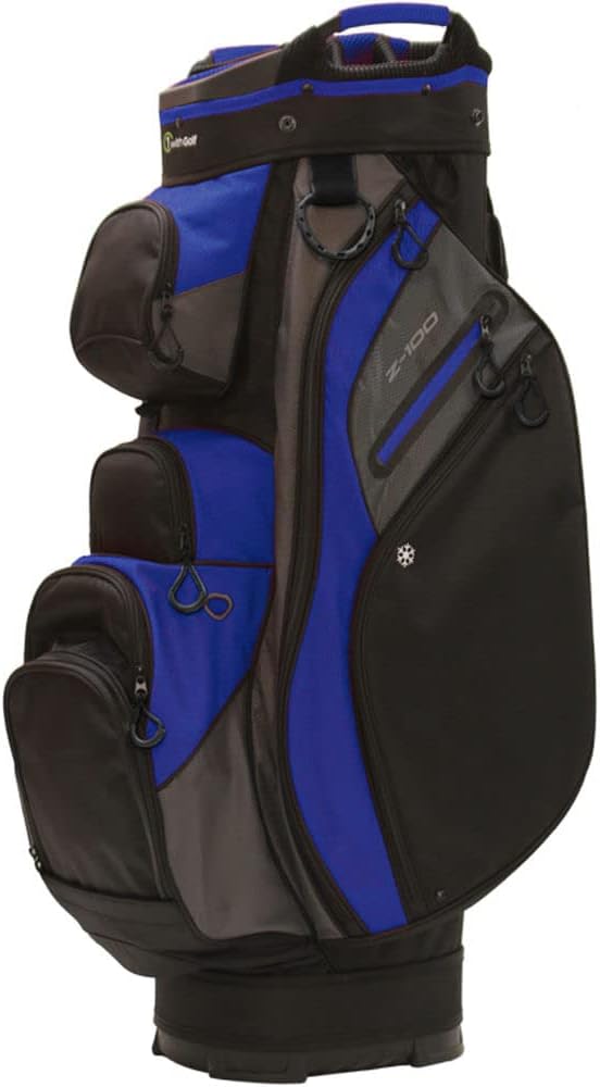 Z-100 Cart Bag Black/Charcoal/Royal Blue