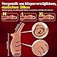 Penisring Vibrator Penishülle Sex Spielzeug für Die Paare, Männer Sexspielzeug Penisringe für G-Punkt Hoden DRAGOSTI Penis Ring 10x Vibration mit App, Penis Sleeve Cockring Sex Toyset für Man Paare
