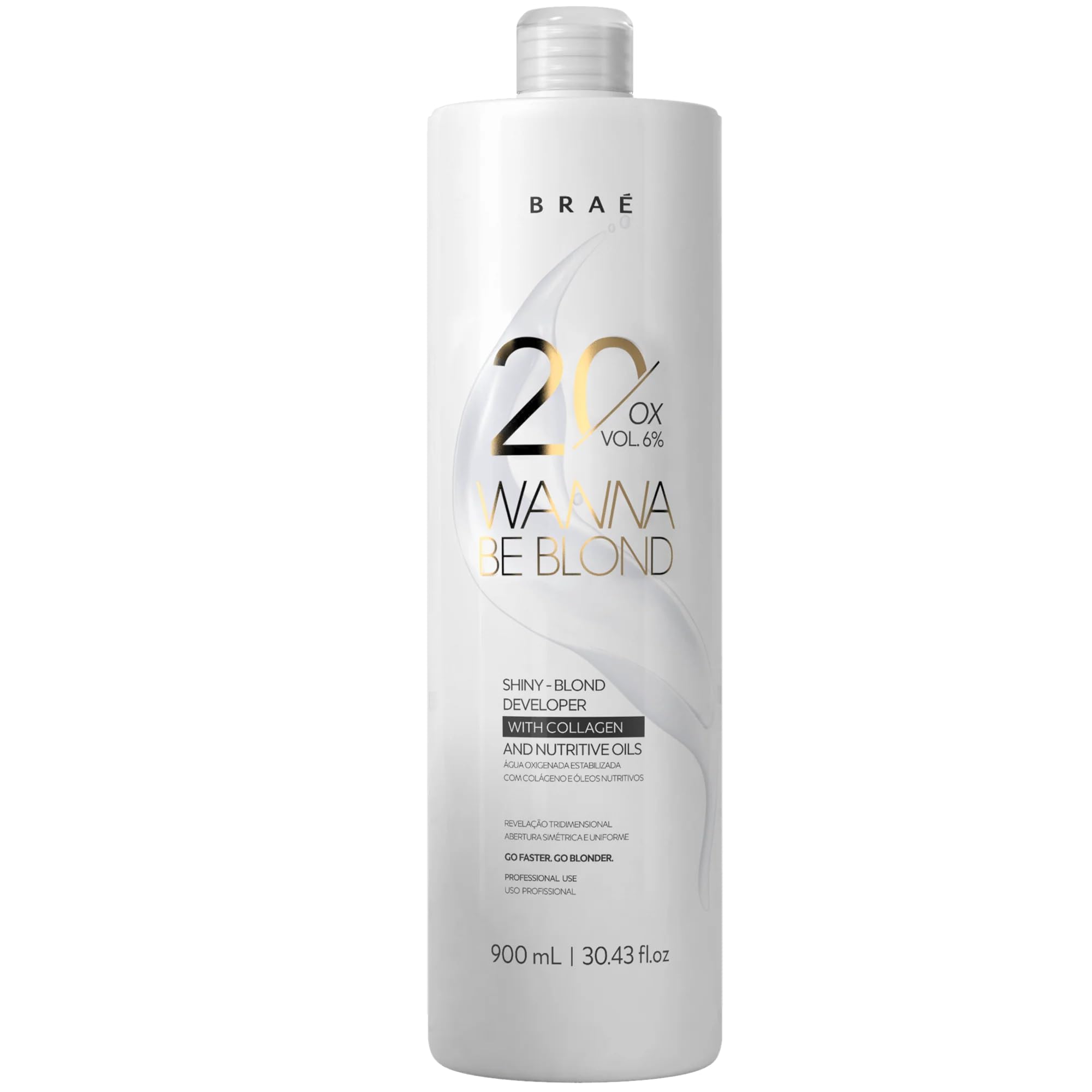 Braé Wanna Be Blond Developer 20% VOL 900ml