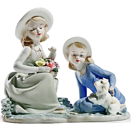 MTME Porcelain Figurine, Sister Friend Forever, Memorabilia, Wedding Gifts, Statue