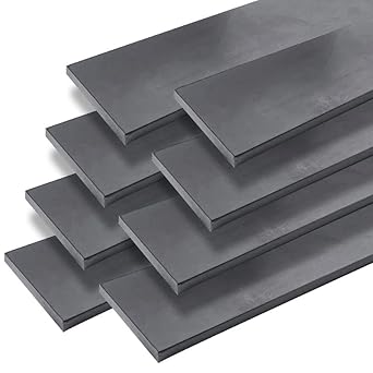 8 Pack 12"x1.5"x0.12" 1095 Steel for Knife Making with Strict Quality Standards, The Perfect Knife Making Steel for Professional & Hobbyist Use, Annealed High Carbon Steel for DIY Knife Making