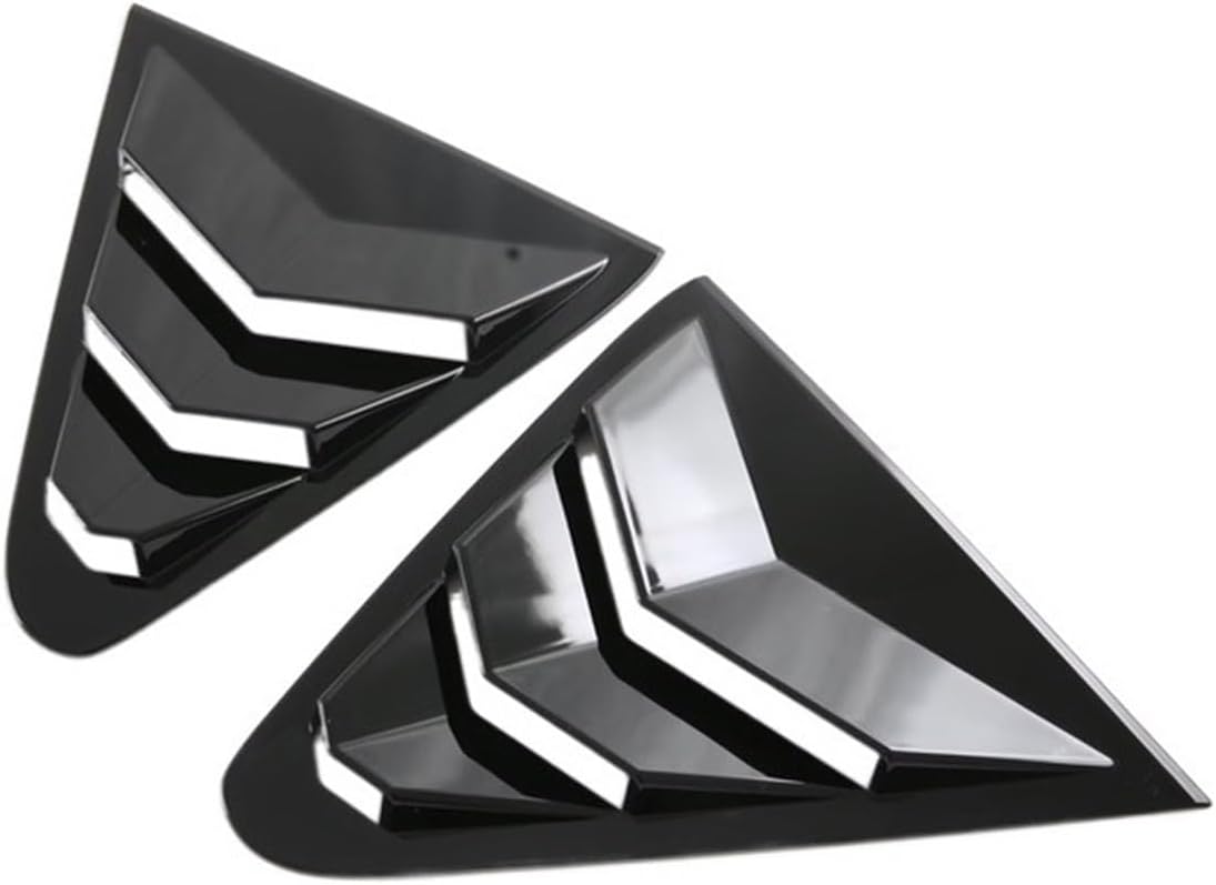 スバル クロストレック 2024年式 サイドウィンドウルーバーシャ​​ッターカバー ABSトリムステッカー 外装アクセサリー 2個