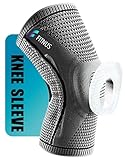Fitnus Athletic Knee Relief Sleeve - Ultimate Compression Knee Brace for Arthritis Pain Relief, Meniscus Issues, ACL Stabilization, Patella Support, Joint Pain Relief, Breathable & Moisture-Wicking, 1 pc