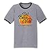 Pop Threads Del Boca Vista Retirement Community 90s Graphic Tee Ringer T-Shirt Grey/Black L