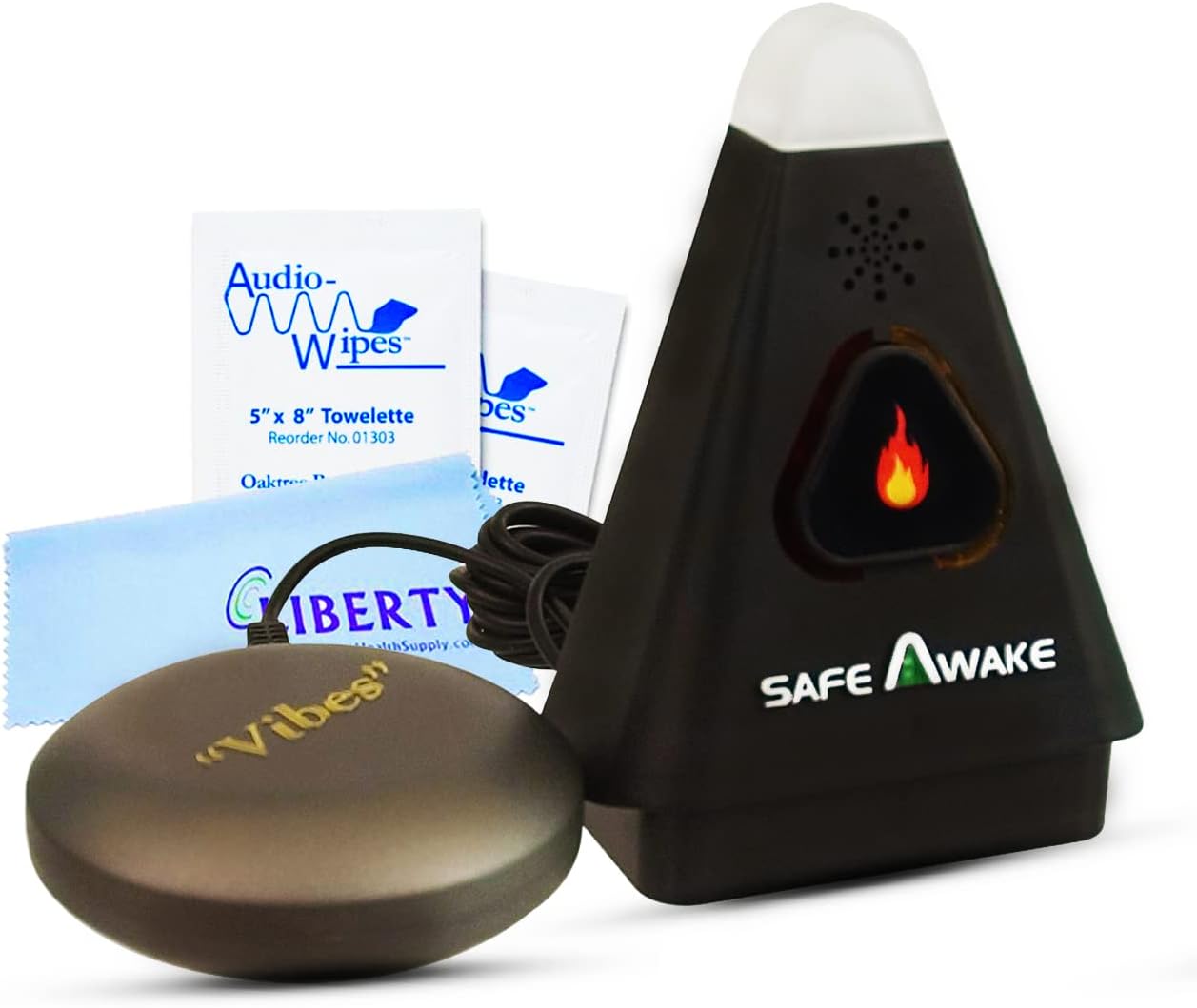 SafeAwake Alerting Device with Alarm and Bed Shaker