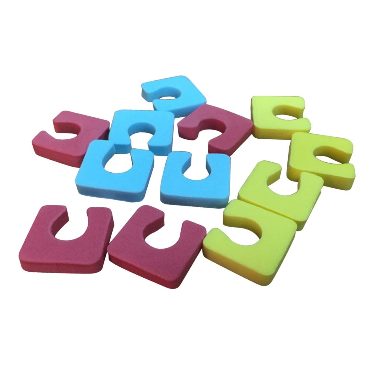 DECOMELODY 144pcs Toe Separators Bunion Toe Separators for Sponge Comfortable Easy to Use Random Color