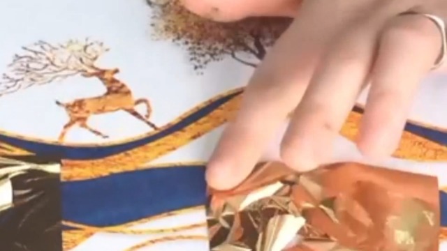 Set Feuilles D'Or - 300 Feuilles Or/Argent/Cuivre + Colle Et Vernis - Pour Dorure Et Artisanat