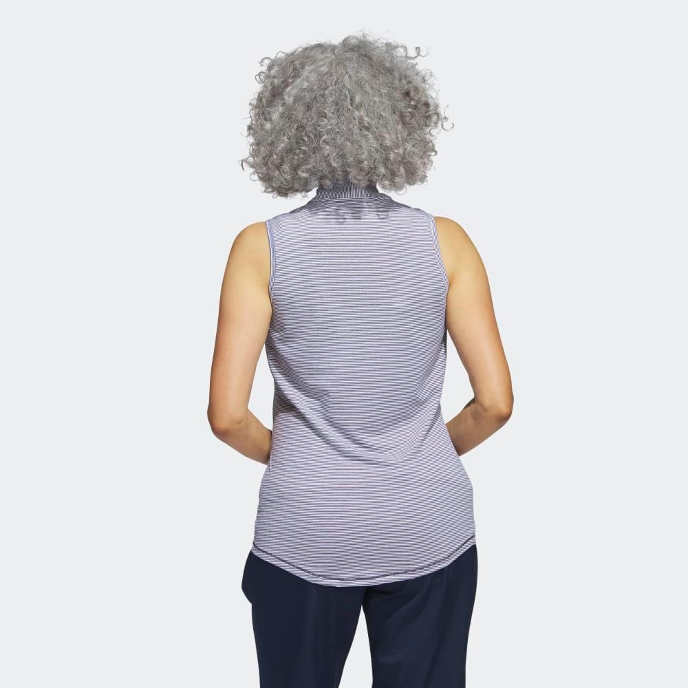 Adidas Women's Two-tone Sleeveless Polo - Image 3