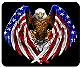 Patriotic Eagle Custom Mouse Pad from Redeye Laserworks