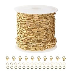 3mm Paperclip Gold