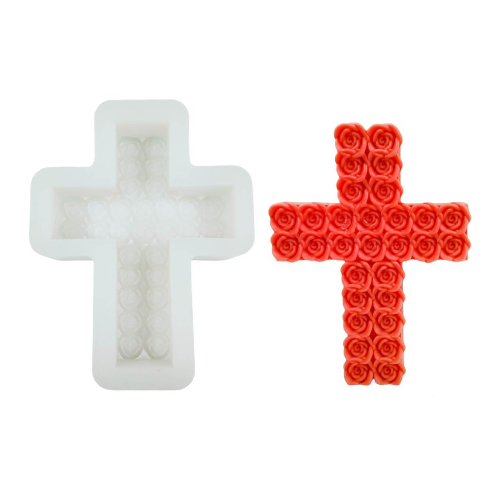 Stampo in silicone Benedizione Croce Fai da te Creazione di