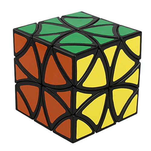 Willking Butterfly Curvy Copter Puzzle Cube Helicopter Twisty Toy Gift Idea For X'mas Birthday Collector's Cube Black #TOP1