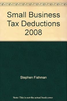 Paperback Small Business Tax Deductions 2008 Book
