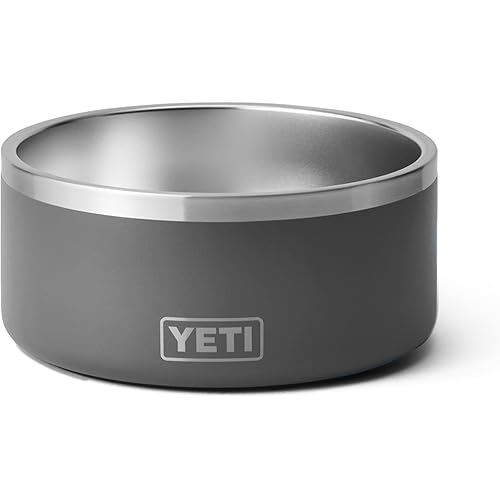 YETI Boomer 8, Stainless Steel, Non-Slip Dog Bowl, Holds 64 Ounces