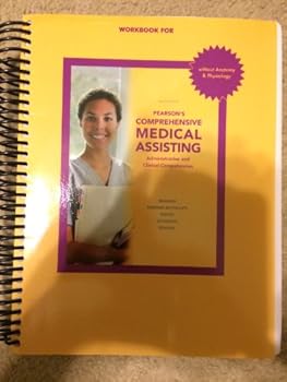 Unknown Binding Pearson's Comprehensive Medical Assisting Workbook Book