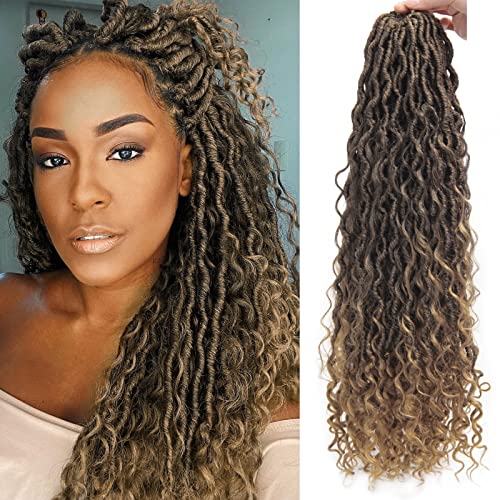 Goddess Locs Crochet Hair 22Inch 6Packs Crochet...