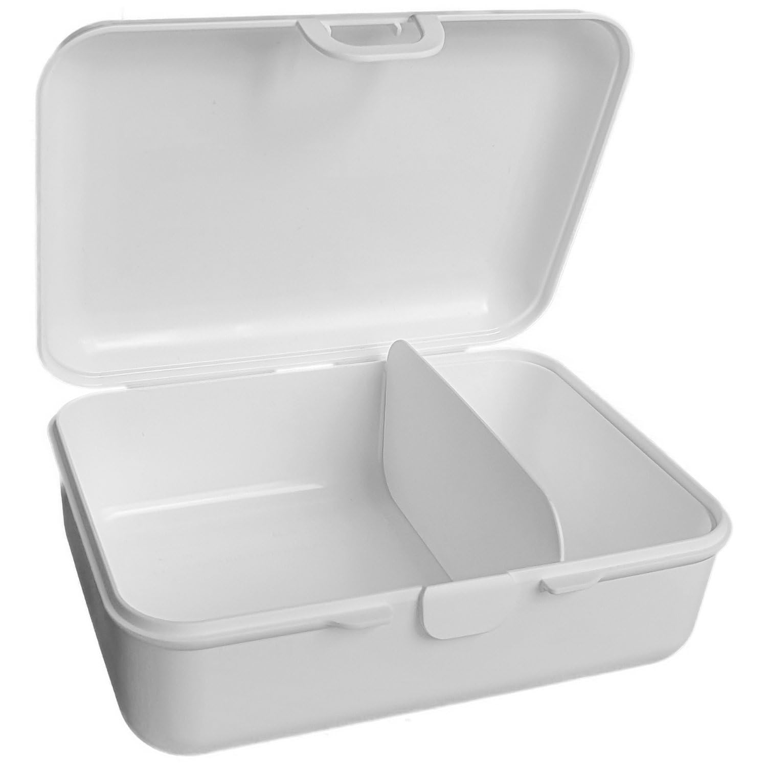 Kinder Brotdose Mit Trennschale – Motiv Polizei, Rot, 13,9x19x7 Cm, 1 Liter, BPA-frei, Personalisierbar