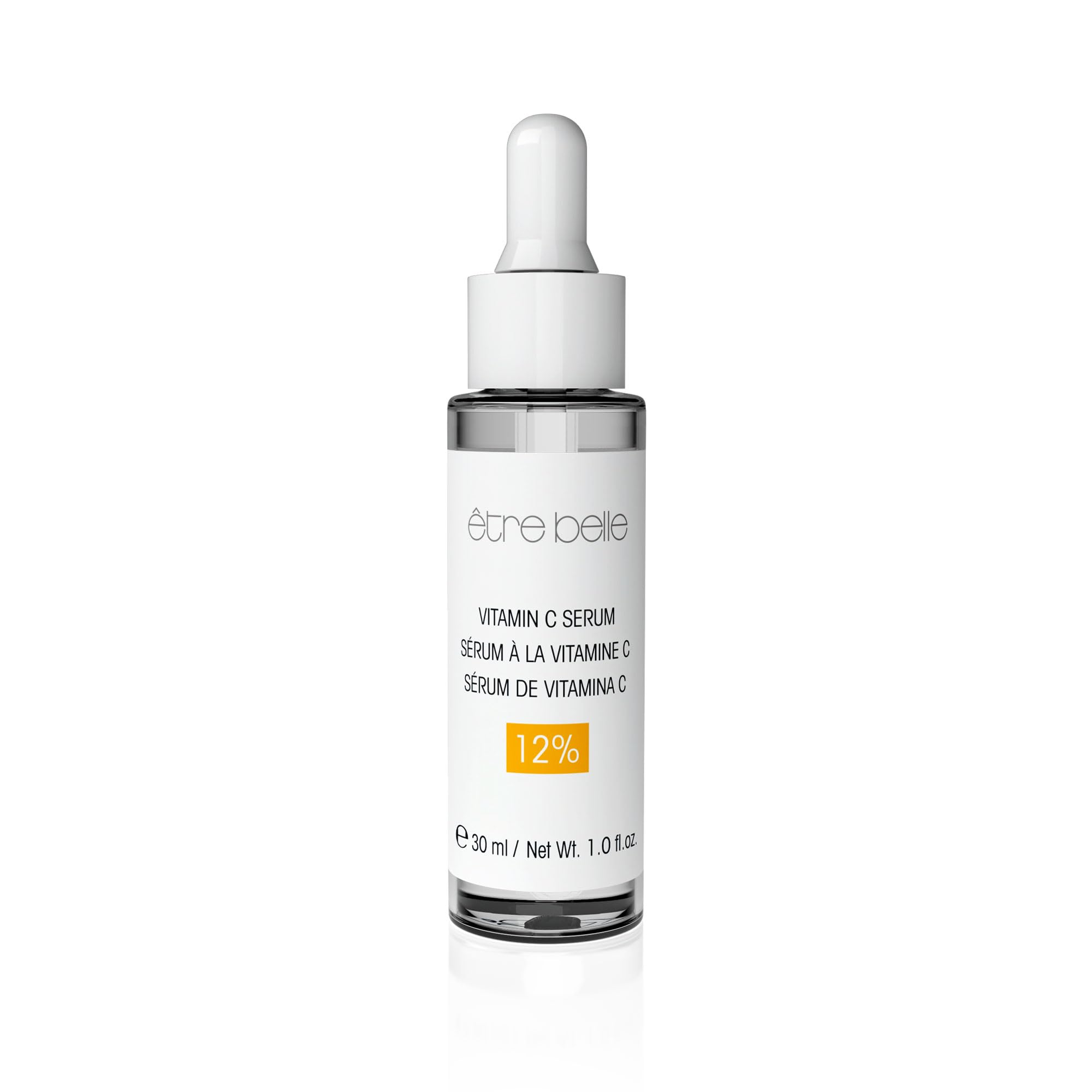 Etre Belle 12% Vitamin C Serum 30 ml – Für strahlenden, ebenmäßigen Teint – Reduziert Pigmentflecken & feine Linien – Unterstützt Kollagenbildung – Mit Hyaluronsäure für intensive Feuchtigkeit