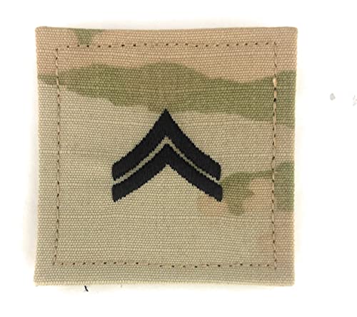 US Army OCP Rank 2x2 with Hook Fastener - Corporal
