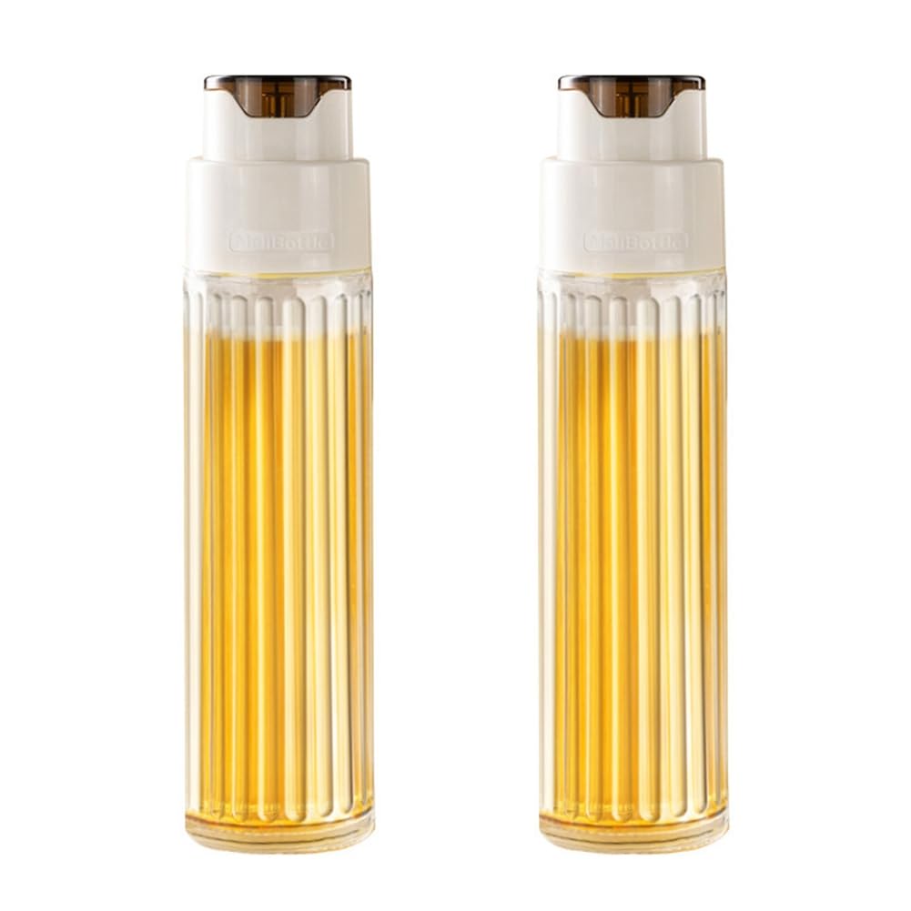 CTRLZS Automatic Opening and Closing Oil Pot Non Hanging Oil Glass Oil Pot Household Soy Sauce Bottle