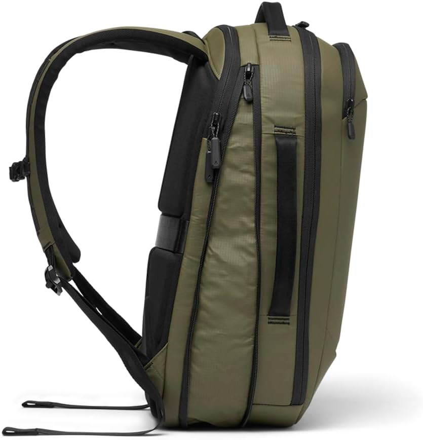 NOMATIC Navigator RS Pack 15L: 15L Premium Backpack w/ 6L Built-In Expansion - Water Resistant Anti Theft Backpack - Laptop Bag - Computer Backpack - Expandable Ranger Green Backpack - Image 4
