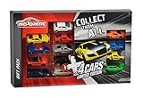 Spielzeugautos mit Freilauf Majorette 212054004WOW - Limited Edition Geschenkset, Miniaturfahrzeuge, 9 Spielzeugautos, 7,5cm