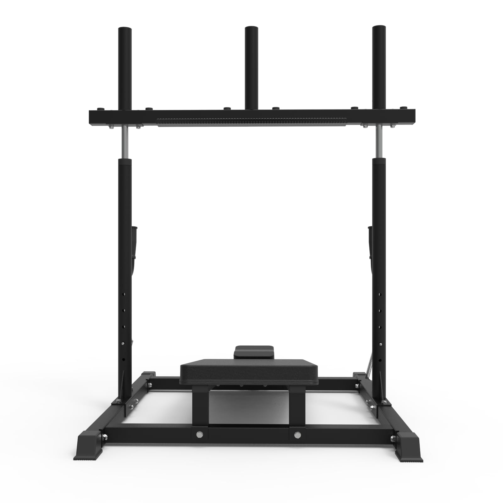 Bad Company Beinpresse für Zuhause Vertikal Liegend I Oberschenkeltrainer für Krafttraining Kompatibel Mit Hantelscheiben 30 mm und/oder 50 mm I Beintrainer BCA-147
