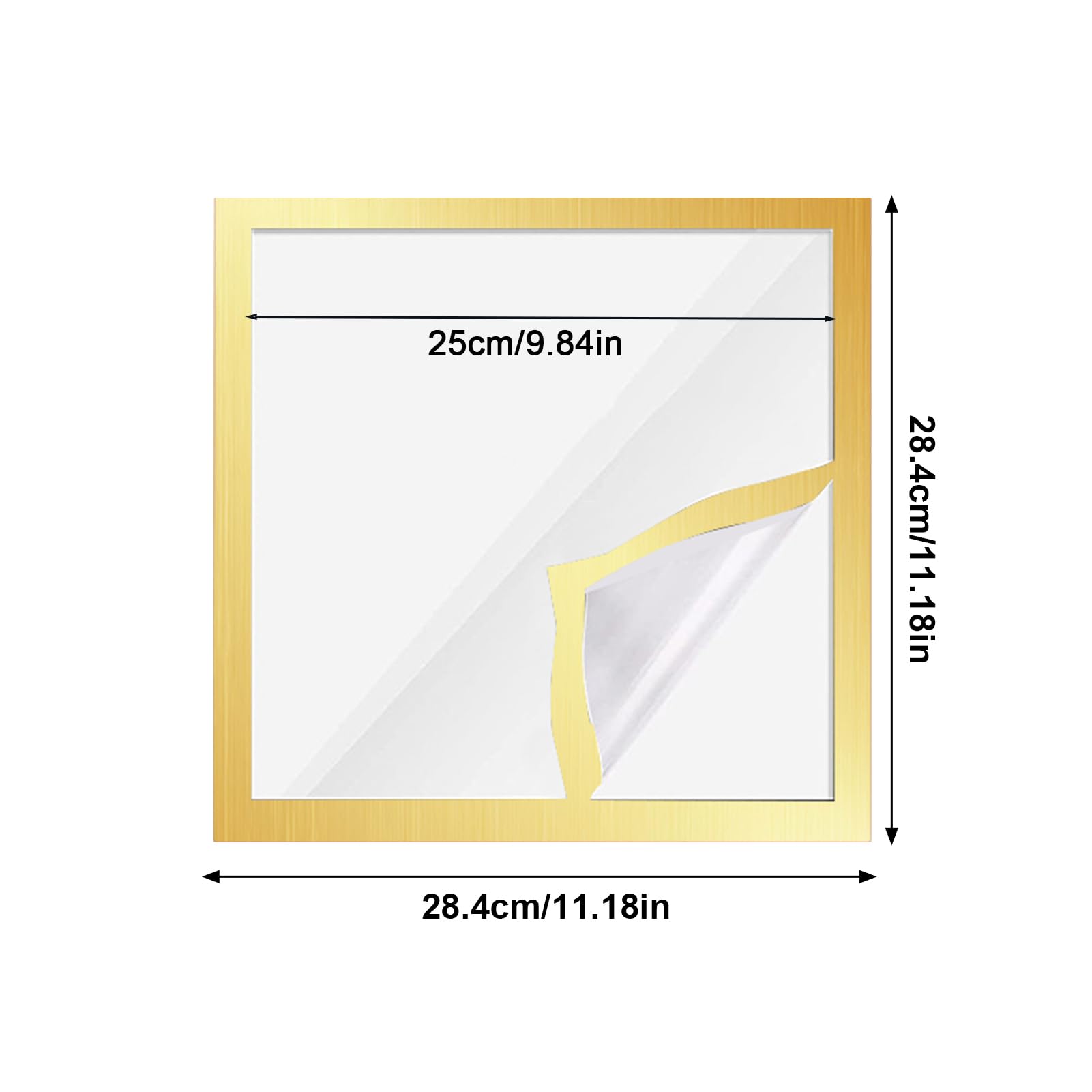 Cadre Diamond Painting Magnétique 30x30 Cm - Cadre Photo Auto-adhésif 2/3/5 Pièces