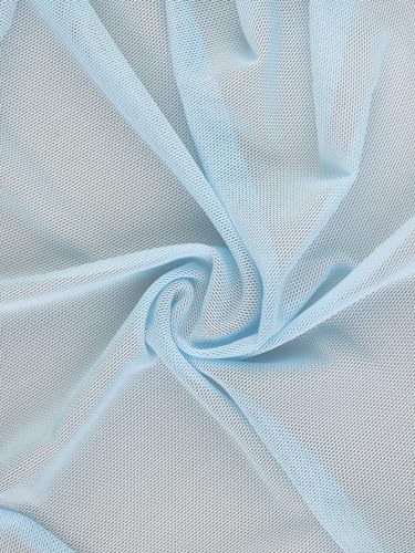 Image of Allegra K Women's Satin Shrug Wedding Open Front Mesh Evening Formal Bolero