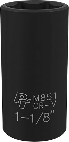 Miniatura 13 de Performance Tool M797 - Juego de 15 piezas de impacto SAE de 1/2 pulgada, kit de herramientas resistentes de grado profesional para uso automotriz e