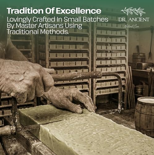 Image of Dr.Ancient Aloe Vera Soap Bar, Organic Soap Bars Handcrafted the Traditional Way, Natural Chemical-Free, Vegan, Used for Face Wash, Body Wash, Hand Cleansing and Skin Care